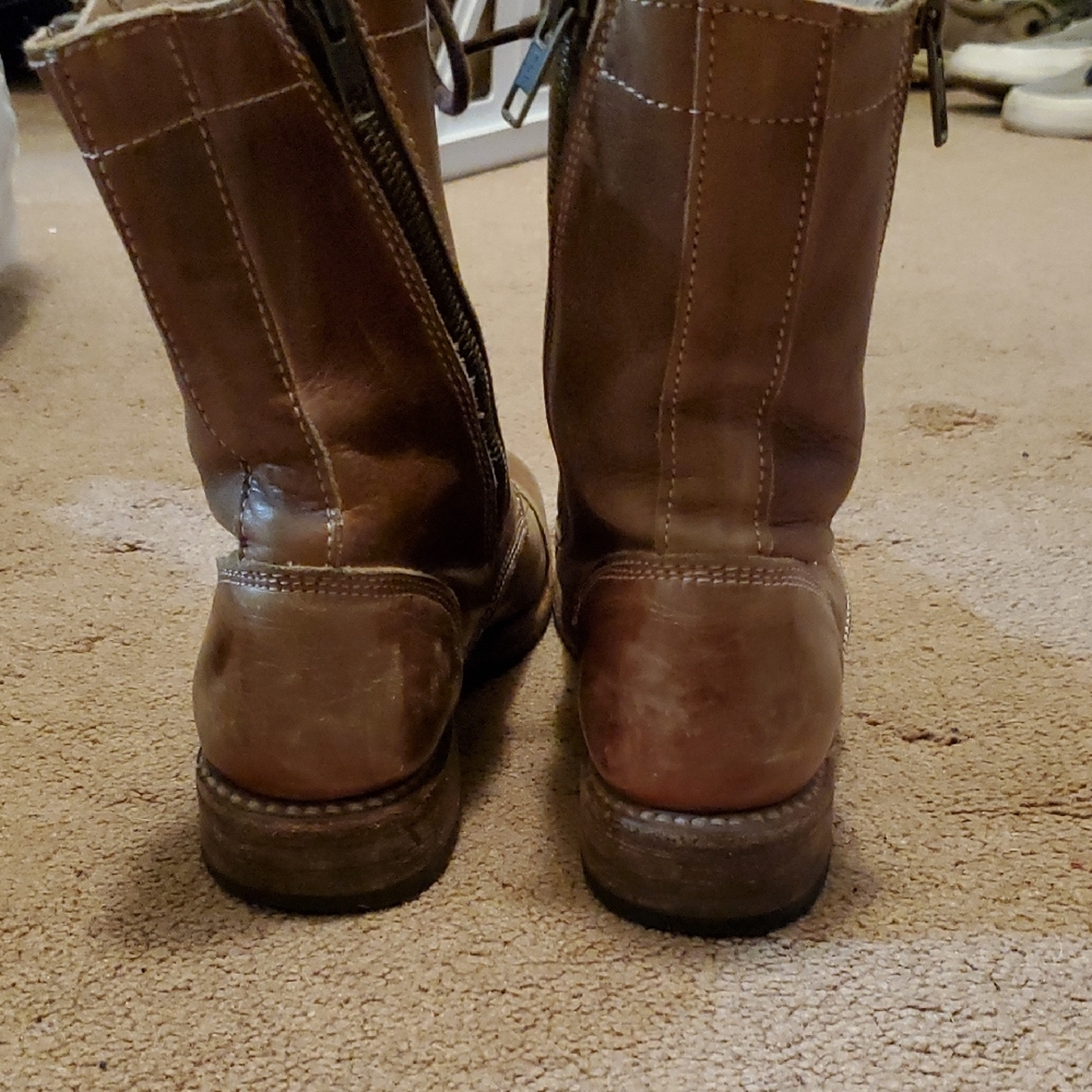 BED|STU Rustic Brown Leather Boots - Picture 7 of 7
